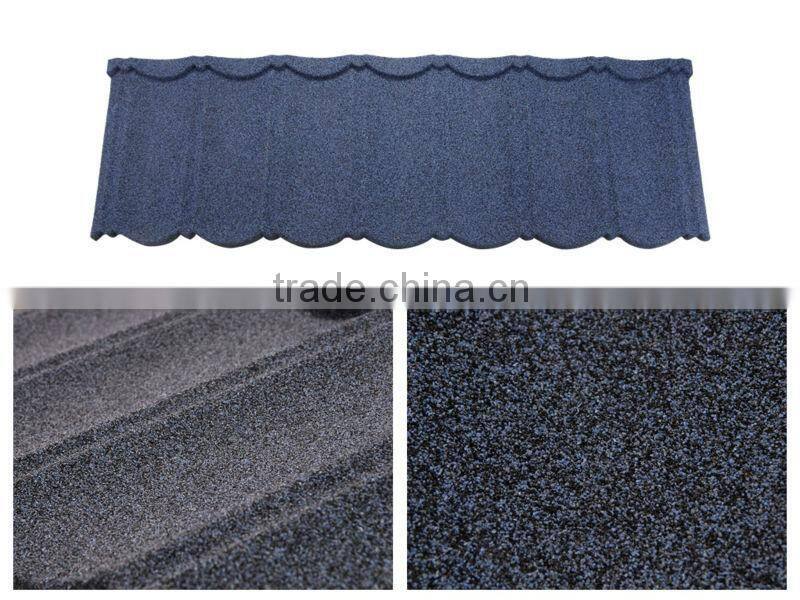 Stone cheap zinc-aluminum union corrugated metal roofing