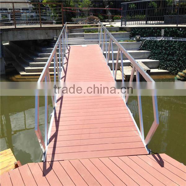 popular and durable steel structures floating dock plastic pontoons for sale