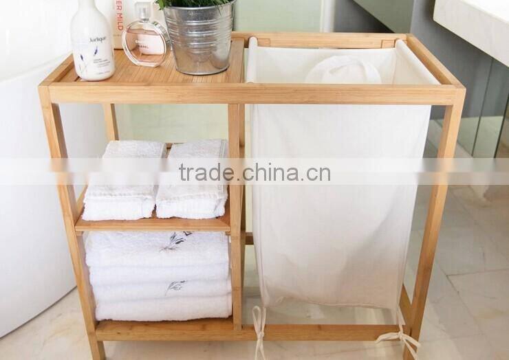 Bamboo Bathroom Storage Shelf