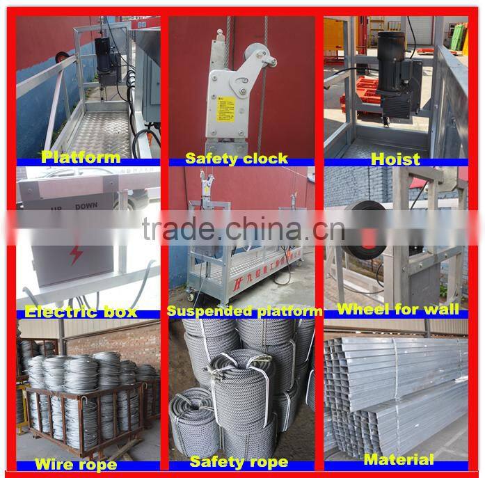 electrical hoist parts for suspended scaffolds,electrical cradle
