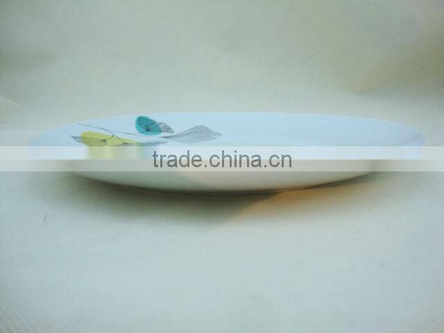 cheap ceramic plate 10.5inch dinner plate tableware in stock