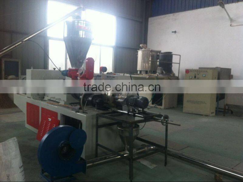 CE/SGS approved SJZ-65 PVC pellet hot cutting line