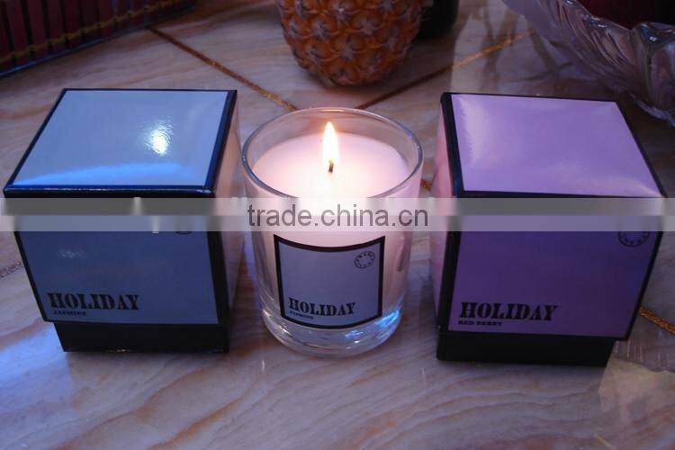 Hot sale for decoration gift box scented soy candle