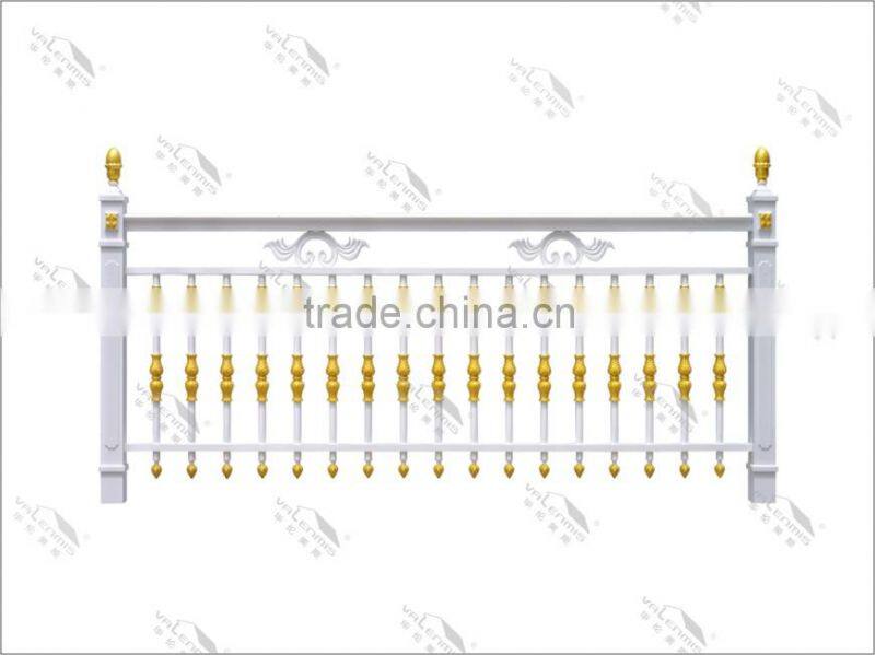 Aluminum garden fence