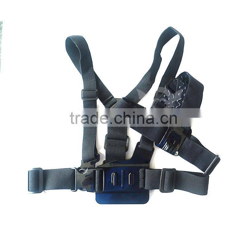 A model: chest body strap for Gopro Hero 2/3/3+/4/4 Session action camera accessory