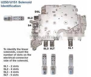 U151E U250E auto transmission valve body for TOYOTA/SCION/LEXUS automobile part control valve