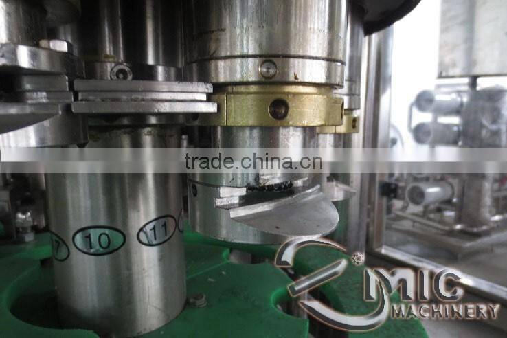 MIC-18-18-1 Micmachinery Chinese manufacturer beer bottle filling machine beer bottle filling and capping machine with CE