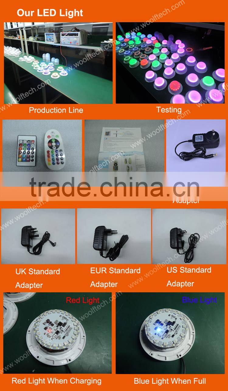 Nice Looking Color Chaing 16 colors RGB LED Egg Lamp