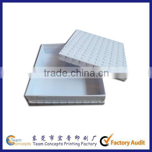 Rigid Rectangular Cardboard Box With Lid