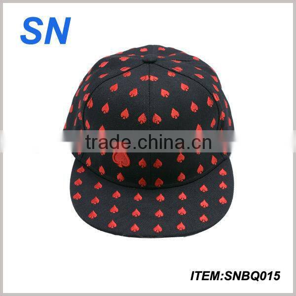 fashion emboridery cheap custom 5 panel hats