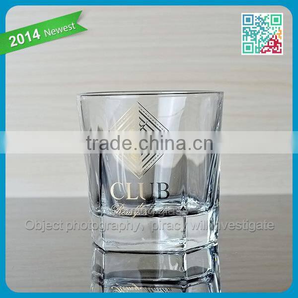 2015 hot sale Bar special shaped shot glass pentagonal shot glass
