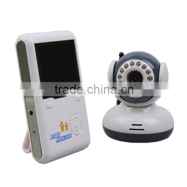 2.4G Wireless Baby Monitor Real-time Monitoring IR Night Vision 2-way Intercom Motion Detection 2.4 Inch LCD ScreenJVE2011