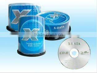 reliable supplier 700MB 80MIN 52X Blank CD-R China CDR factory