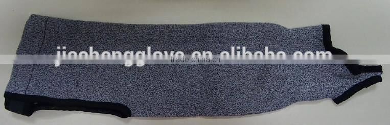 oil & gas series safety gloves; long sleeve work gloves;kelvar cut level 5 arm sleeve with velcro