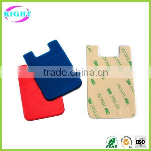 Custom logo cell phone credit card holder