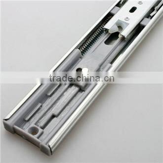 Jieyang 3-fold ball bearing soft closing drawer slide for furniture hardware
