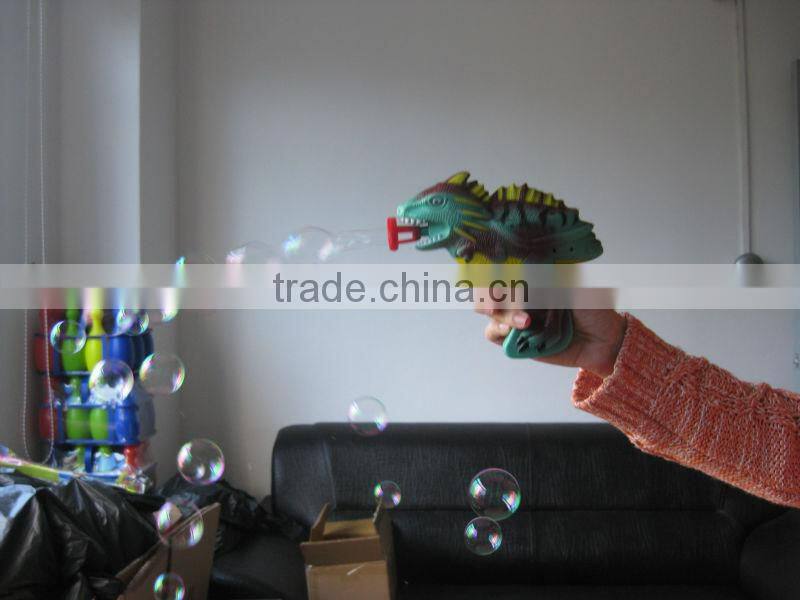 Summer Toy Dinosaur Bubble Gun