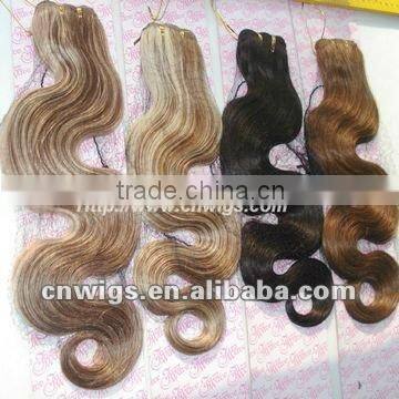 High quality human hair extension