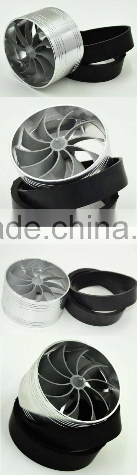 Universal racing Fuel Saver Air Intake Fuel Gas Fan