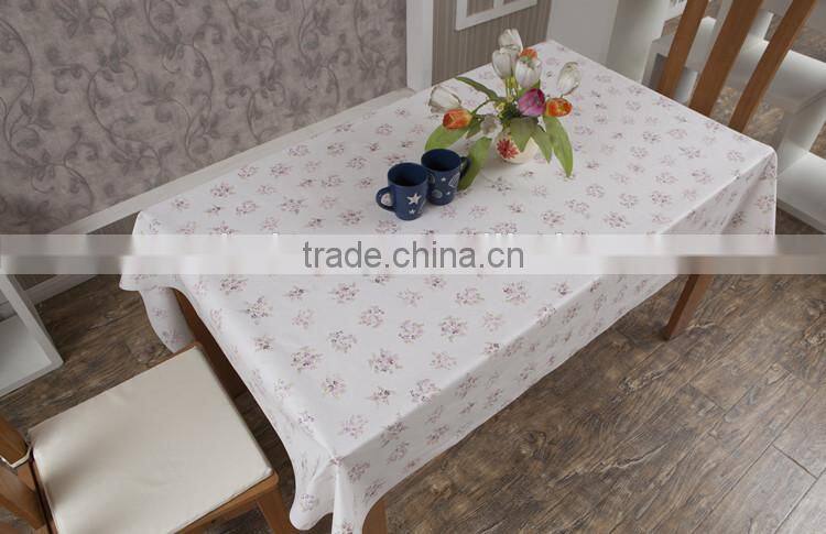 restaurant table decoration banquet table cloth oilcloth fabric