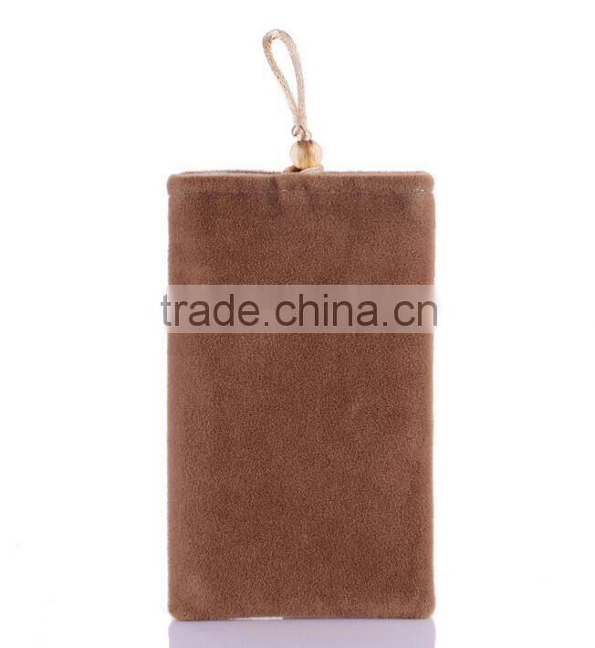 custom promotional solid color cell phone bags