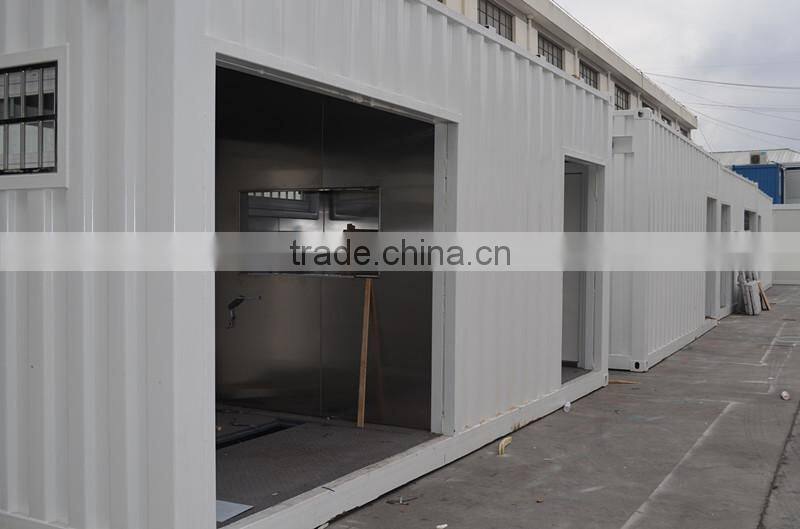 20ft / 20'ft / 20 feet modified container for fish shop