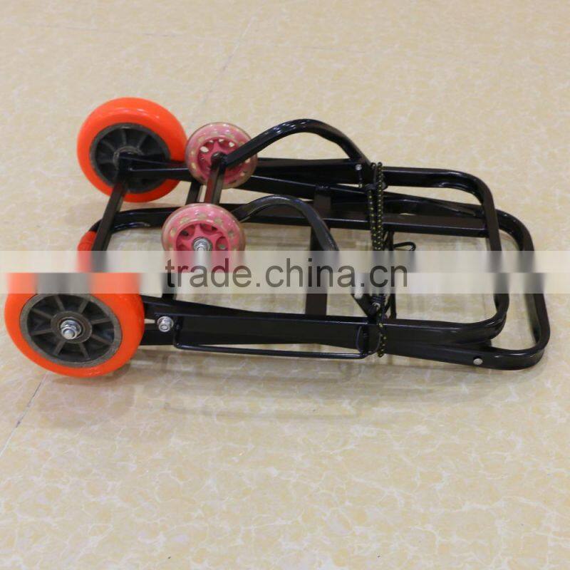Portable folding light weight black hand truck