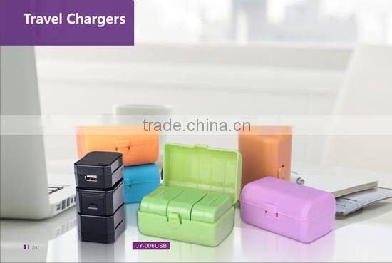 HC-006 mobile phone battery power adapter, dual usb unversal charger