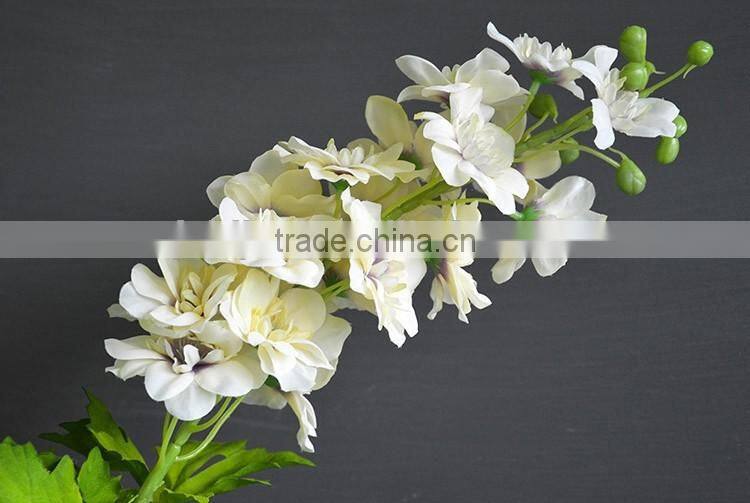 flower fabric delphinium artificial delphinium