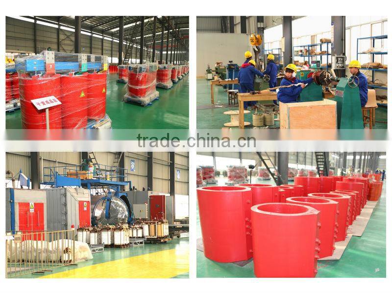 50Hz three phase dry type transformer 30-2500KVA capacity 10KV