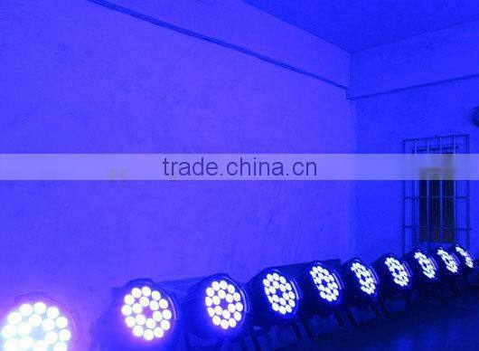 wedding decoration Color LED stage light 18x15w 6 in 1