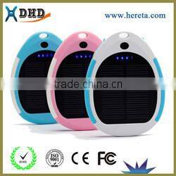 10000mah Solar Power Bank Dual USB Portable External Battery Charger For Mobile