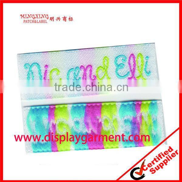 custom polyester woven label