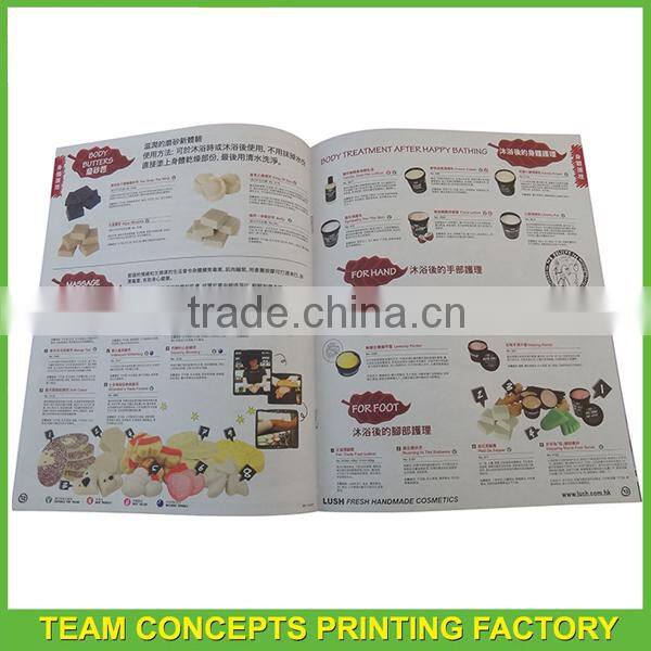 Professional book service catalogue printing