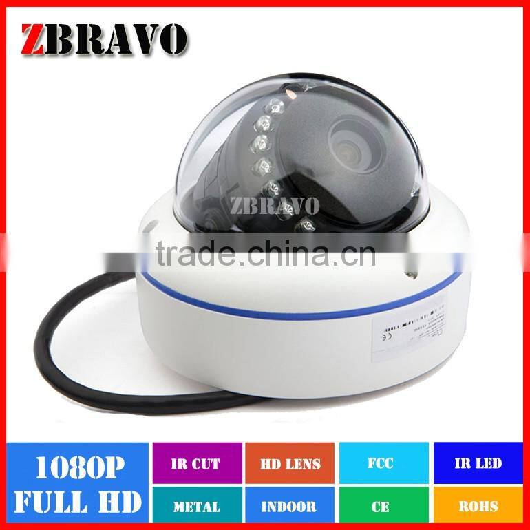 IR Indoor Sony CMOS HD TVI camera 1080P Mini Camera 2Megapixel Vandal proof HDTVI Cam 15pcs Leds