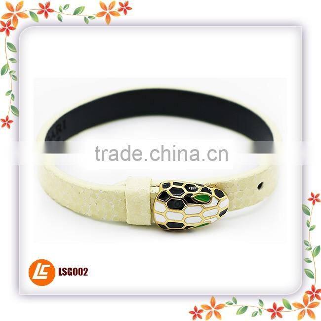 Fashion Brand Devil Rays leather bangle for men and women