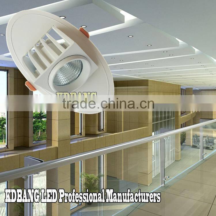 New ceiling light high quality rotate led downlight 10w