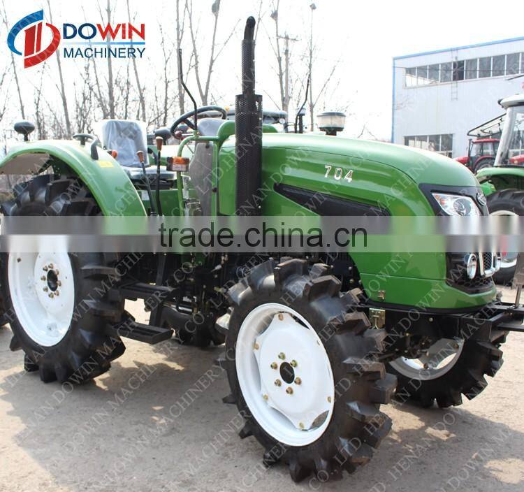 DEUTZ Engine 70hp 4 wheeled farm tractor for sale
