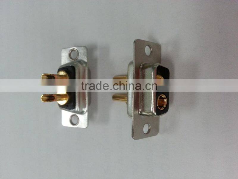 Professional Manufacturer of High Power 2p Female Solder Type Machined Pin Full Gold Plating Connector