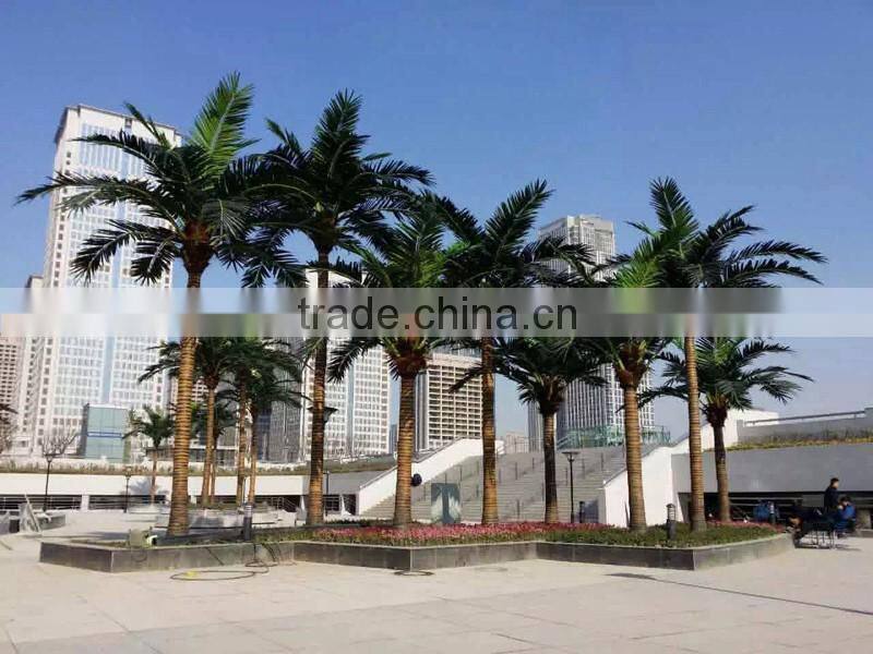 Bus station Landscaping Big Artificial Palm Tree