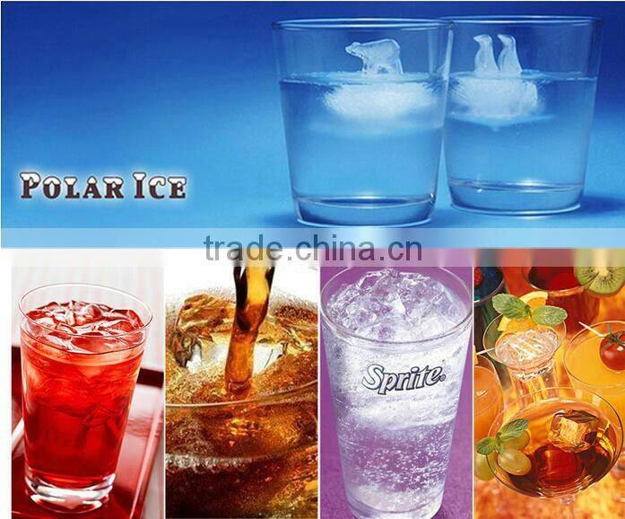 Polar Ice Lovely Penguin and Polar Bear Ice Cube Tray Molds Cool Summer
