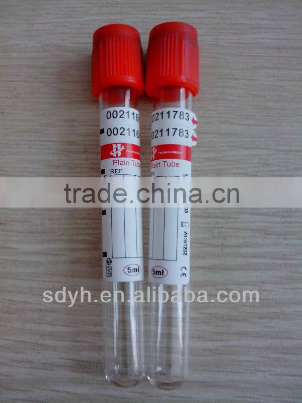 blood vacuum tube plain