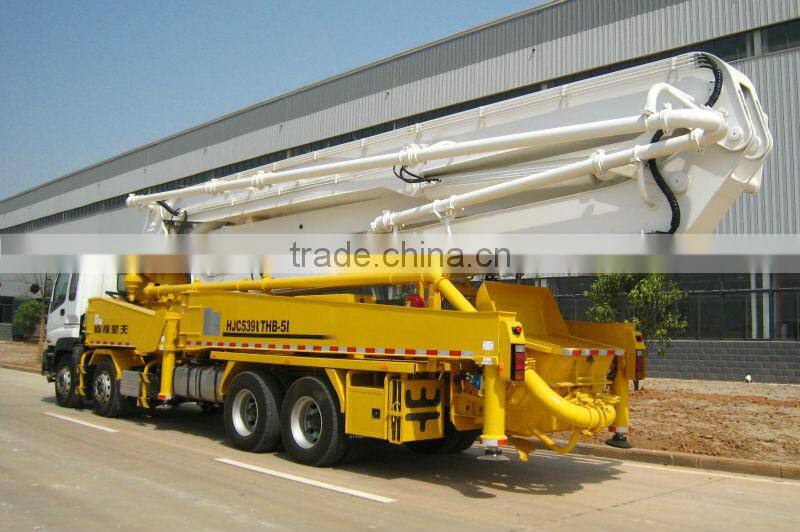 Isuzu chassis, 37m Truck-Mounted Concrete Pump