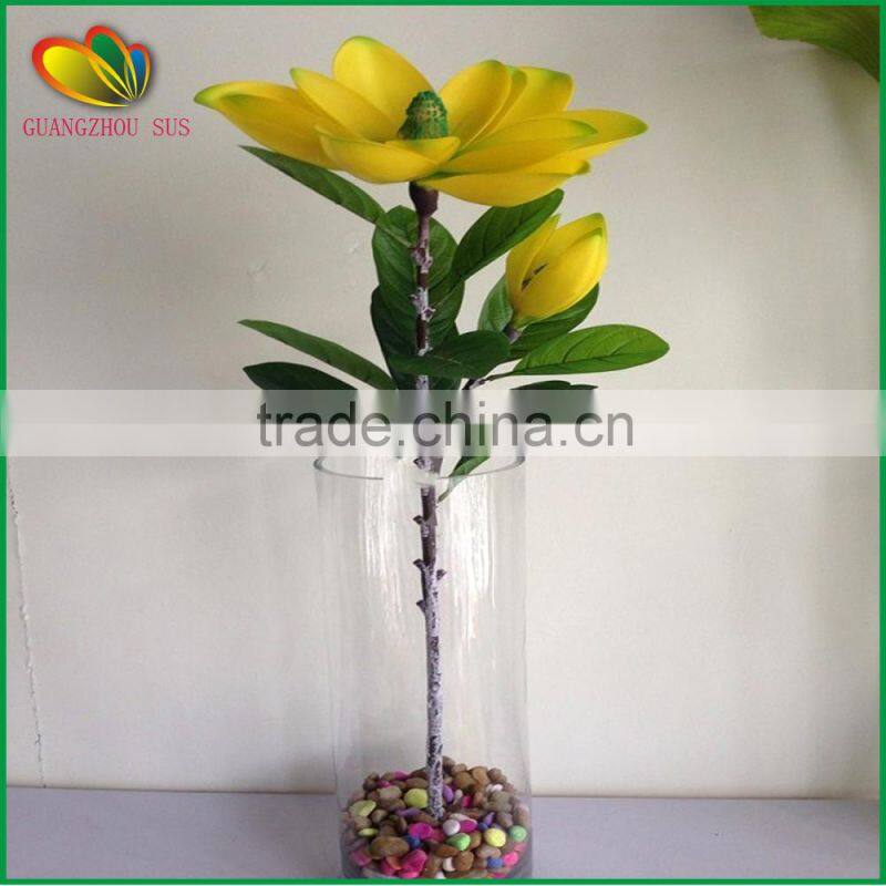 Plastic fake flower home decoration atificial orchid flower