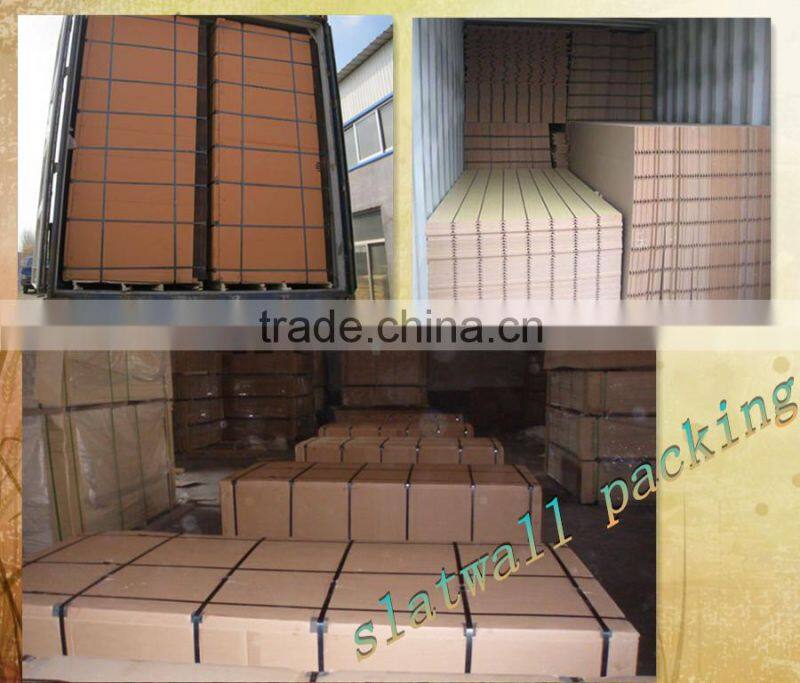 factory price slatwall/mdf panel/slatwall panels