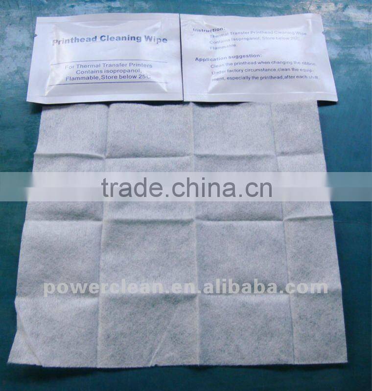 Disposable Printer Cleansing Wipe
