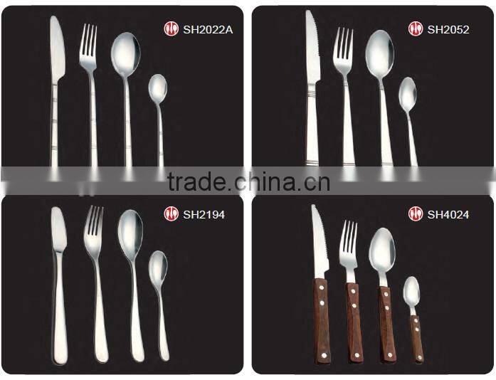 24 pcs Stainless steel cutlery set