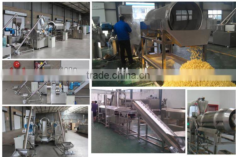 High Effiicient niknak corn kurkure snack food making machine