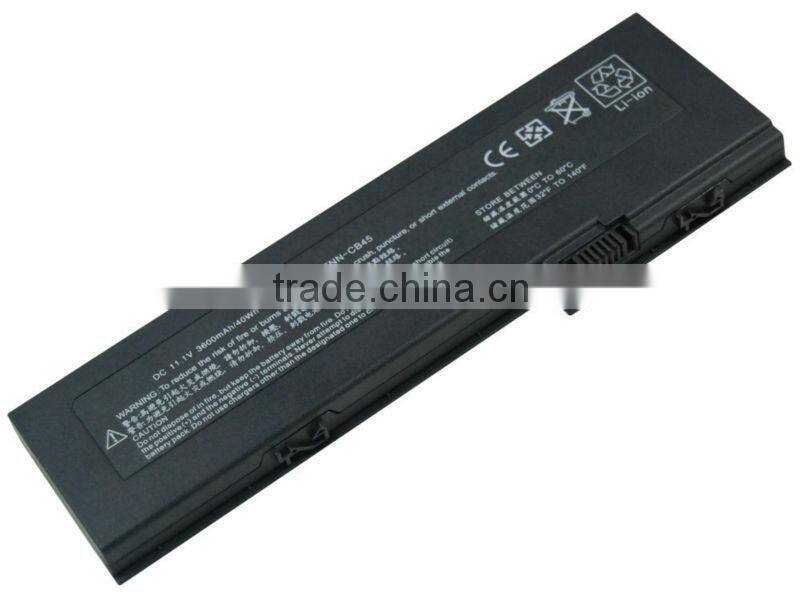 10.8v 3600mAh 2710P Rechargeable laptop battery for HP 2730P 2740P 2760P laptop battery