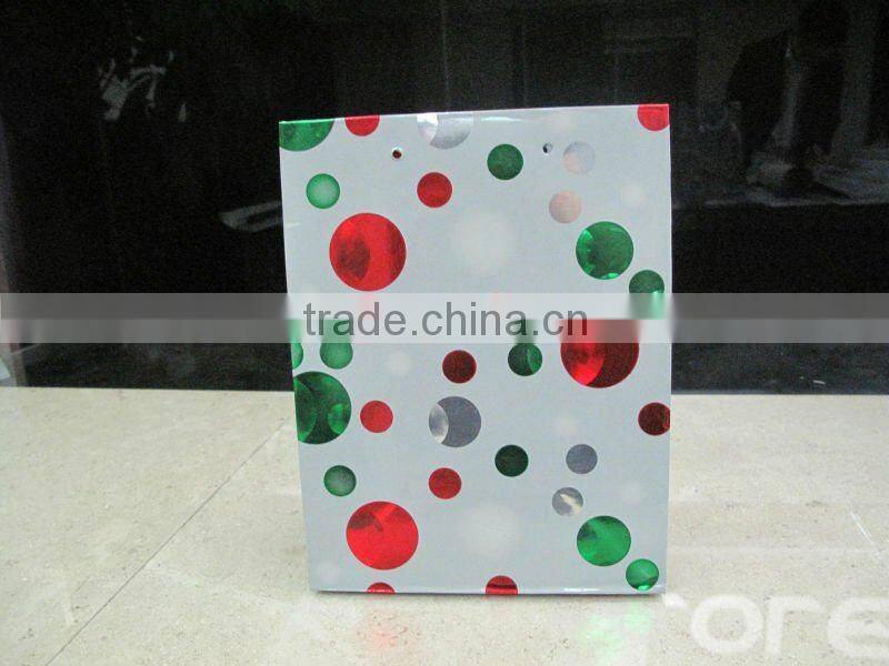2012 PET Multi-lens Film Christmas Gift Bag